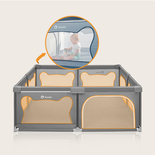 lionelo Willow XL Beige Sand — Kojec dla dziecka